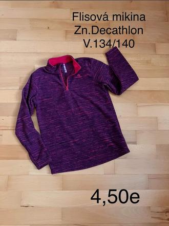 Flísová mikina decathlon, decathlon,134