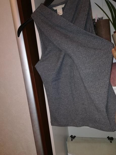 Prekladané tricko, h&m,s