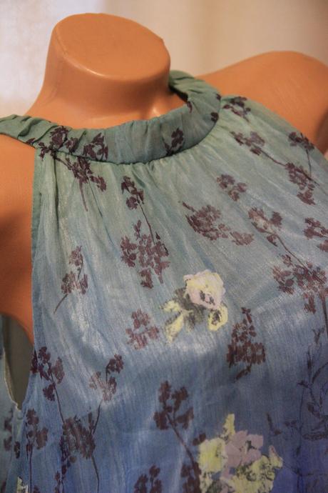 Elegantný top, debbie shuchat, l