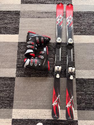 Lyze 150cm a lyziarky 26cm tecnopro, 150-159 cm