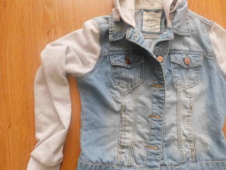 Riflová bunda, primark,38