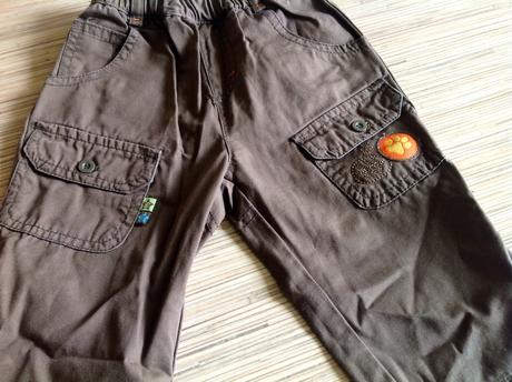 Nohavice roll up, 74