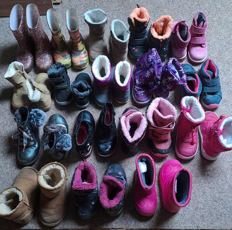 Detské topánky,  rôzne veľkosti,  cena od 3.eur, mckinley,25