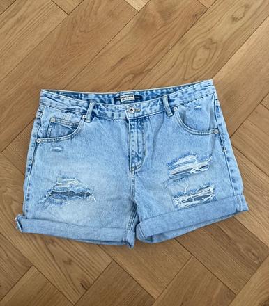 Denimove sortky, pull&bear,l