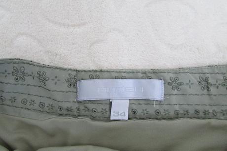 Zelená dámska podšitá sukňa amisu 34, amisu,34