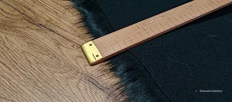 Kožušina huňatá - dark emerald - cena za 10 cm, 15, 