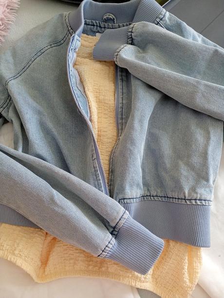 Sexi podšitá riflovka na zips do pása s/m, m