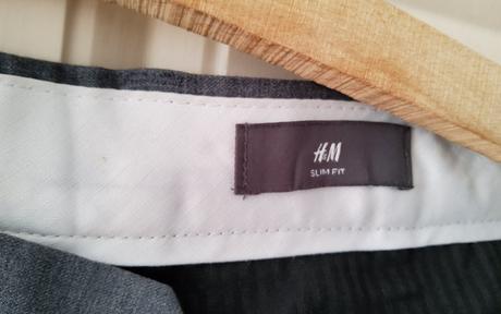 Nohavice elegantné, h&m,m