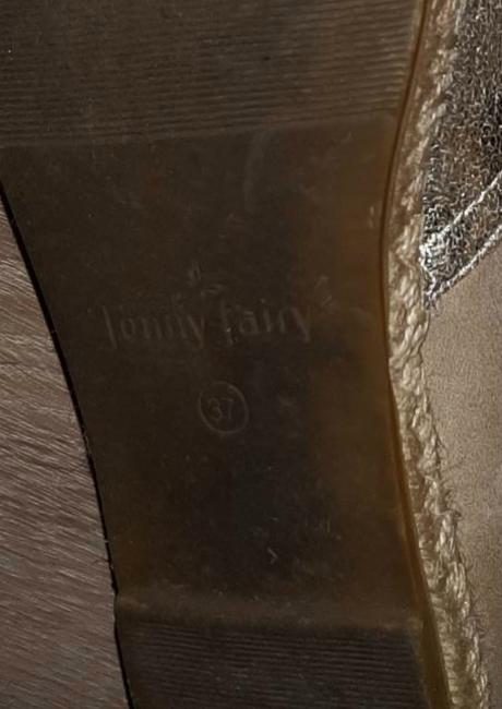 Zlaté espadrilky, 37