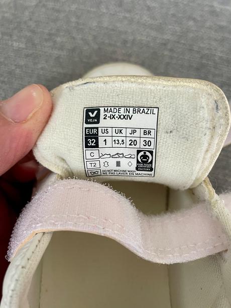 Kožené dievčenské topánky veja, 32