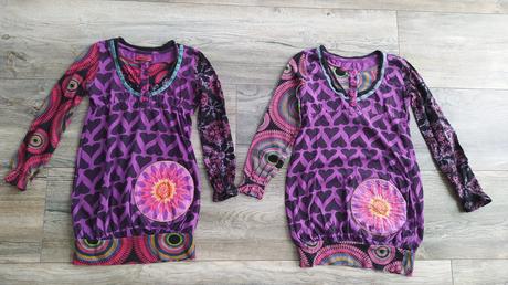 Šaty desigual pre dvojičky č. 128, desigual,128