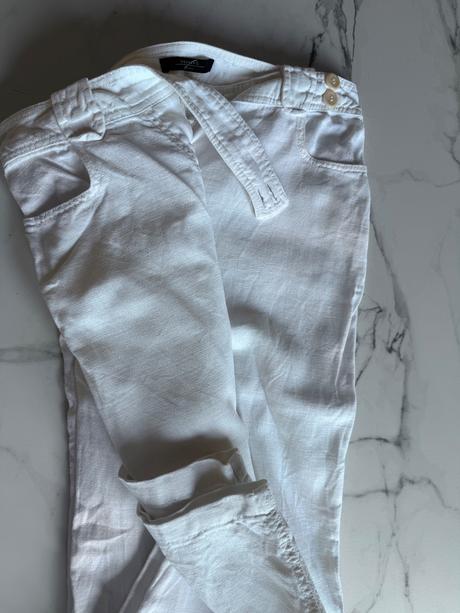 Maxmara weekend 100per ľan nohavice s, s