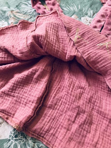 Handmade muselinova sukna na traky 98/104, 98