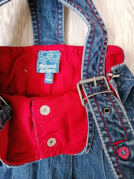 Rifľová sukňa na traky, mayoral,98