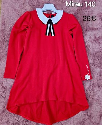 Červené šaty mirau, mirau,140