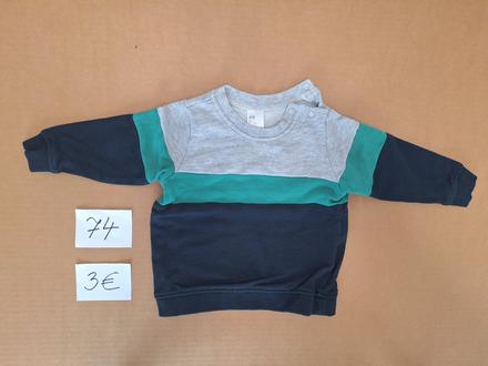 Chlapčenská mikina h&m, h&m,74