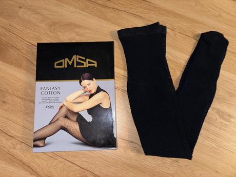 Sieťované pančuchy omsa, m / s / xs