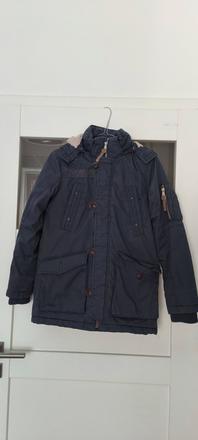 Dlhá zimná bunda/parka, h&m,146