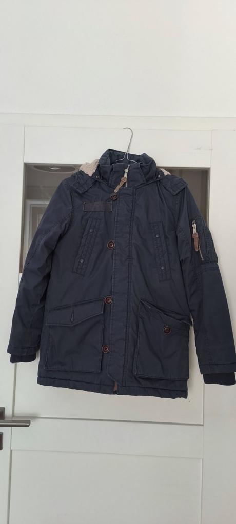 Dlhá zimná bunda/parka, h&m,146