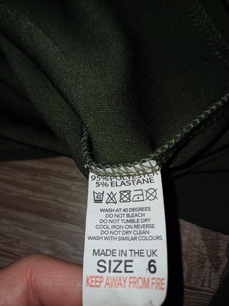 Krátka khaki mikina, xs