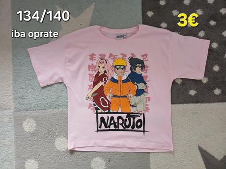Tricko 134/140 naruto, 140