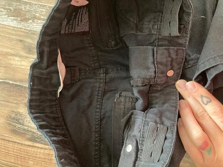 Kraťase riflové, h&m,158