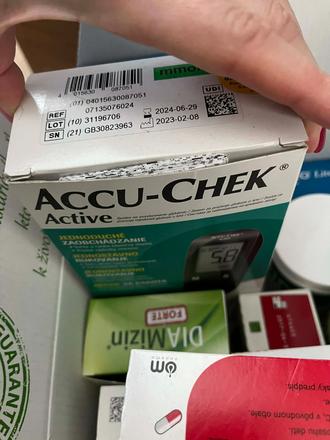 Posuniem komplet vybavu pre diabetikov/cukrovkarov, 