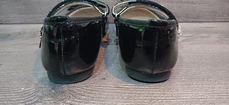 Lakované baleríny s mašľou, humanic,33