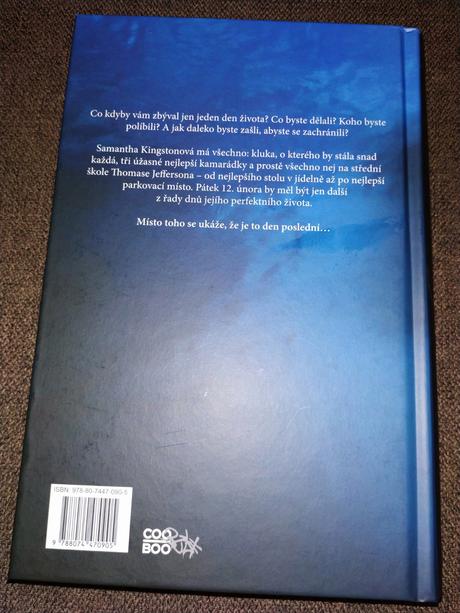 Lauren oliverova - chvíle pred koncem, 