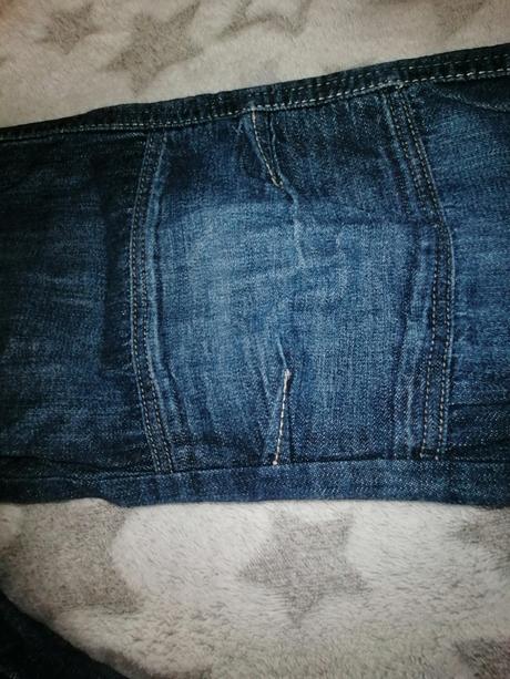 Tenšie rifle na gumu, h&m,116