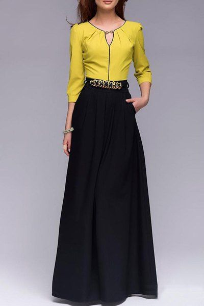 Dlhe spolocenske saty, c. 36-38, 36 / 38