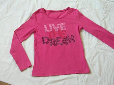 Bavlnené tričko "live the dream", cherokee,158