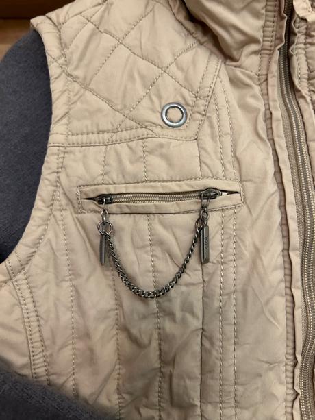 Luxusná prešívaná vesta, s