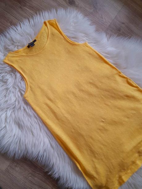 Predĺžené žlté tielko, esmara,xs