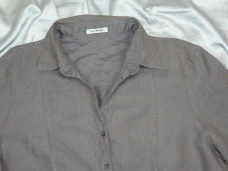 Kvalitná ľanová blúzka, 46