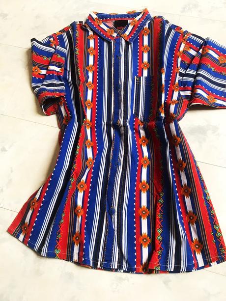 Pestrá etno bavlnená košeľa, 152