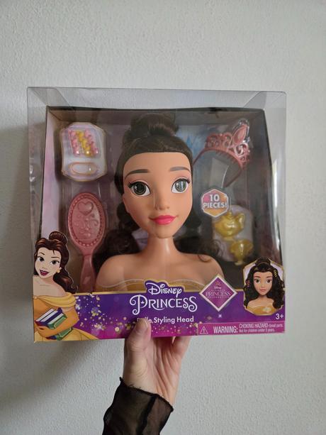 Česacia hlava styling head kraska a zviera bella, 