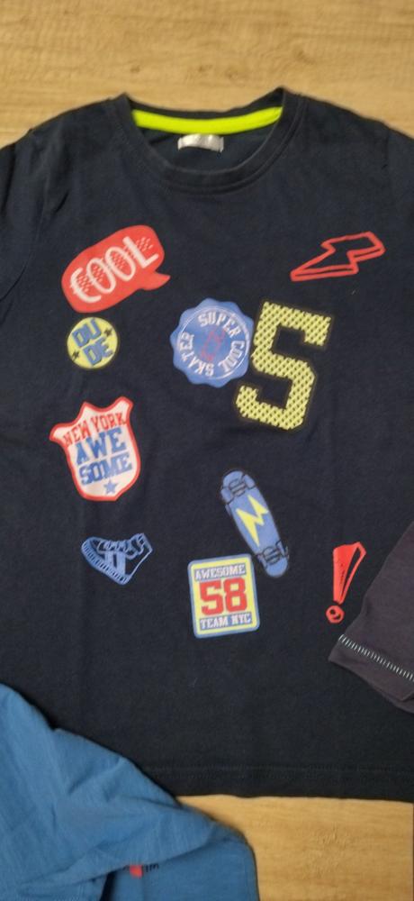 Tričko 3ks, h&m,122