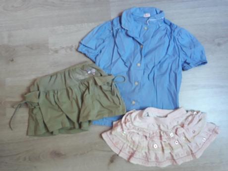 Balík oblečenia pre dievča na leto m, 104–116