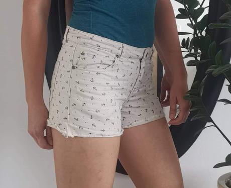 Námornícke riflové šortky, colins,s