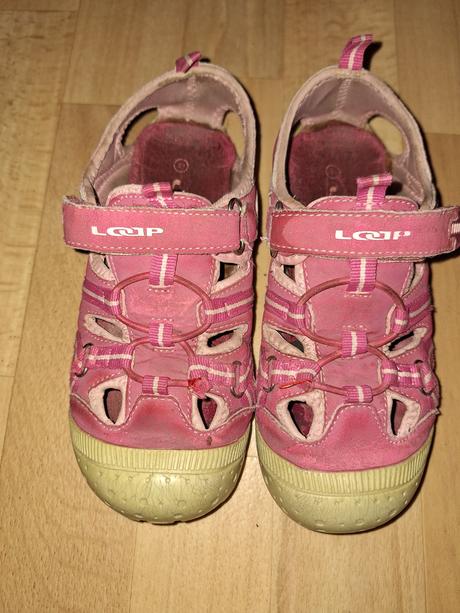 Sandalky na donosenie, loap,31