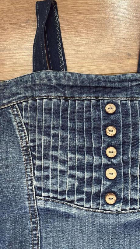 Dievčenské rifĺové šaty veĺ.146, zn.h&m, h&m,146