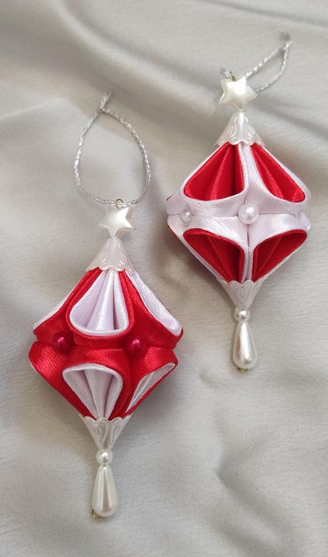 Saténová kvapka dvojfarebná, 