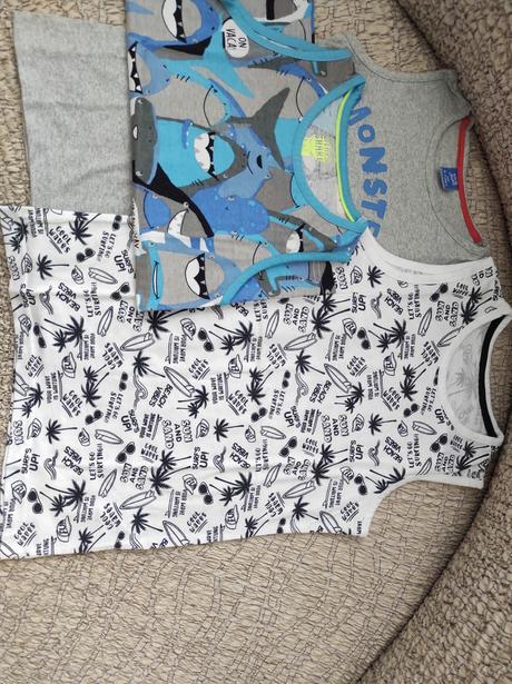 Predám rôzne chlapč. tričká rukávov veľk. 122, 122