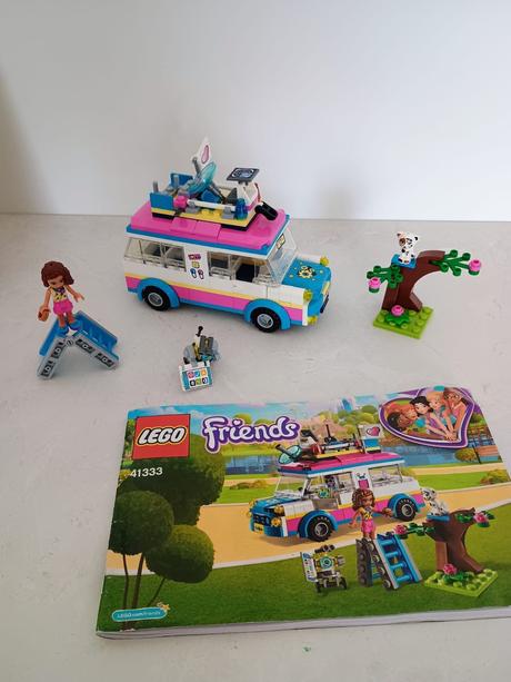 Lego friends 41333 olivia a jej špeciálne vozidlo, 