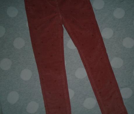 Menčestrové nohavice na 8 rokov, 128