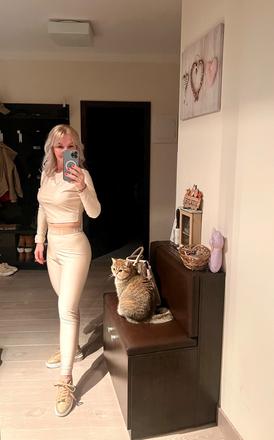 Luxusné zlaté legíny lamanuel, veľkosť s, s