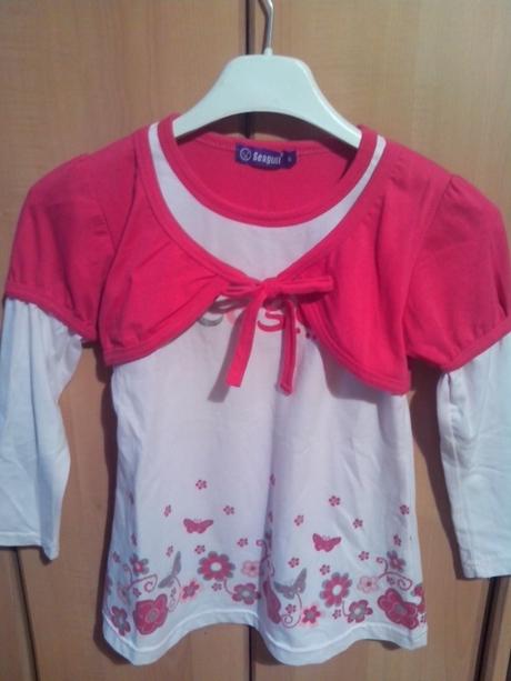 Tričká s dlhým rukávom č.110-116, 116