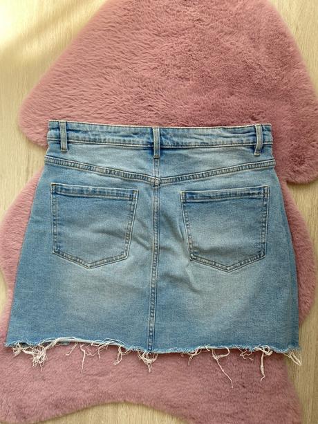 Rifľová sukňa sinsay, sinsay,l