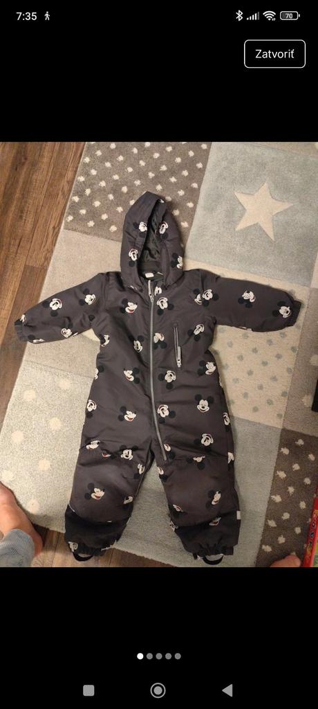 Zimný overal hm, h&m,92